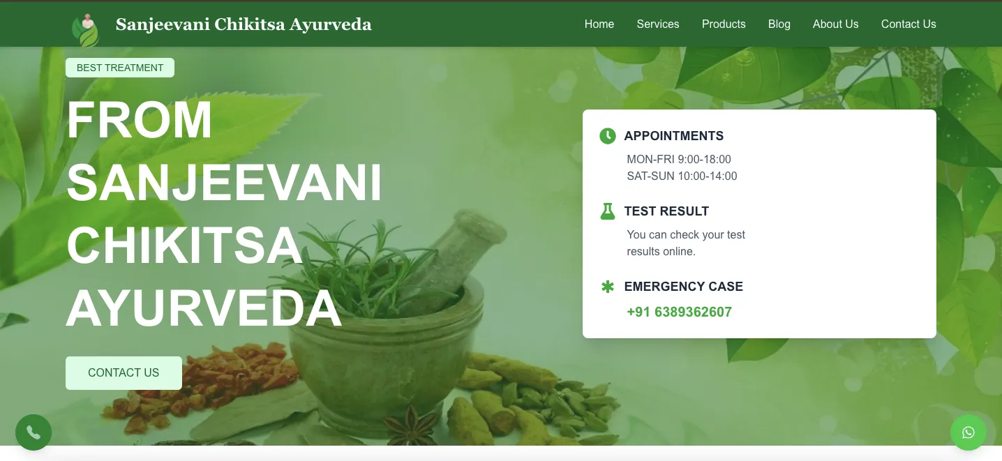 Sanjeevani Chikitsa Ayurveda